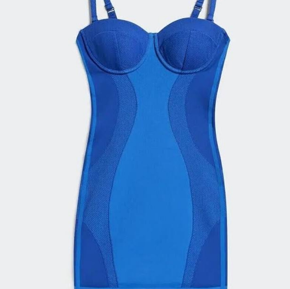 Adidas Ivy Park Rodeo blue dress medium nwt